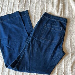 Old Navy Dark Blue wide leg trouser Jeans